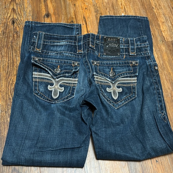 Rock Revival John straight jeans size 30 - Picture 2 of 6